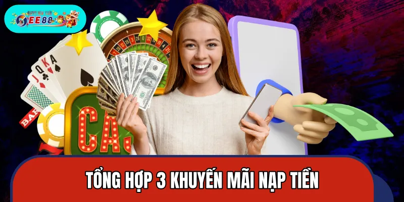 Top 3 sự kiện khuyến mãi nạp tiền hot nhất 2026 Top 3 sự kiện khuyến mãi nạp tiền hot nhất 2026